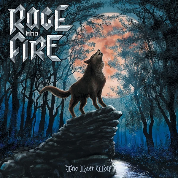 RAGE AND FIRE · The Last Wolf | BLACK LP (Heavy Metal Vinyl) · Picture 1