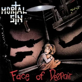 MORTAL SIN · Face Of Despair | DARK RED LP (Thrash Metal Vinyl) · Picture 1