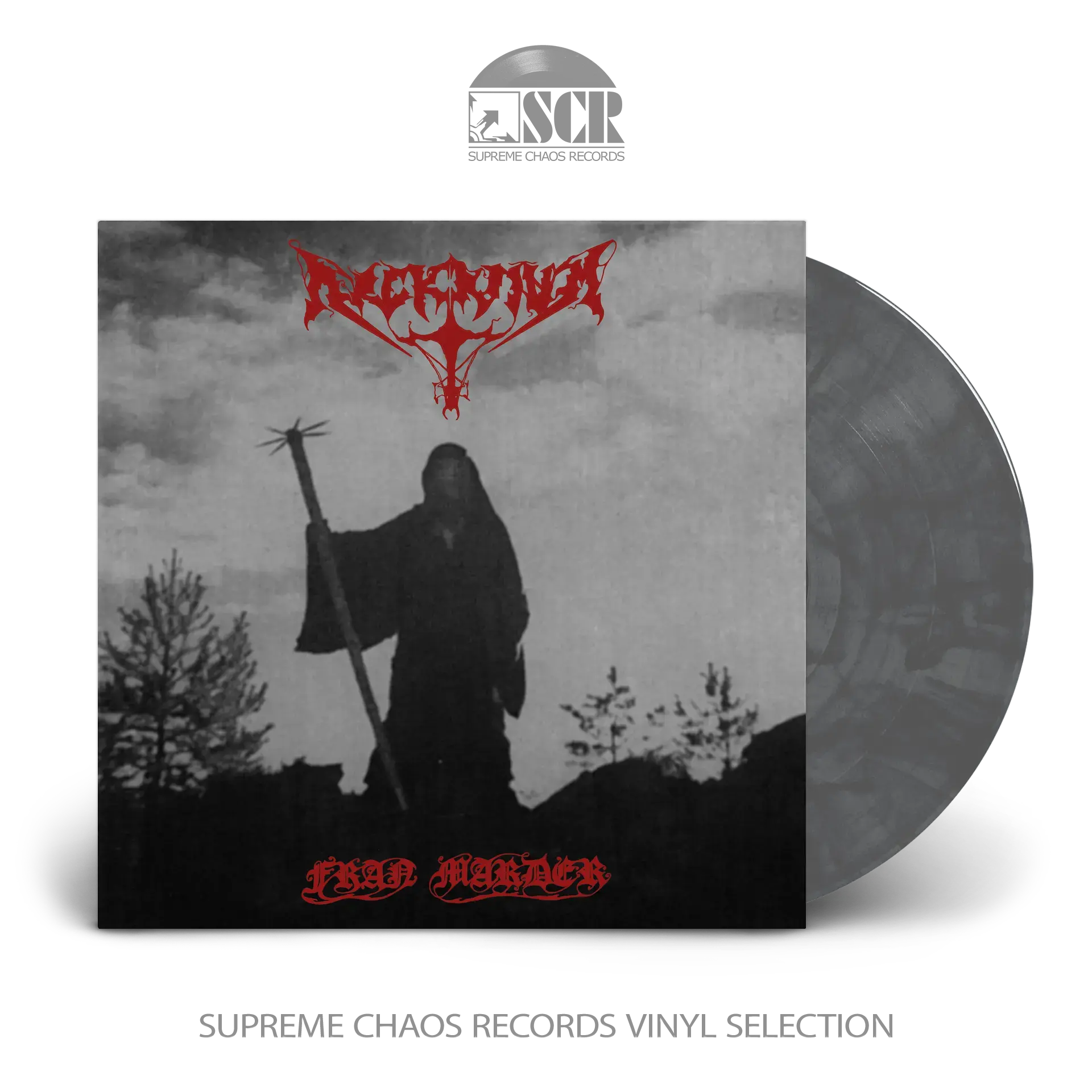 ARCKANUM · Fran Marder (Re-Release) | GREY BLACK MARBLED LP (Black Metal Vinyl)