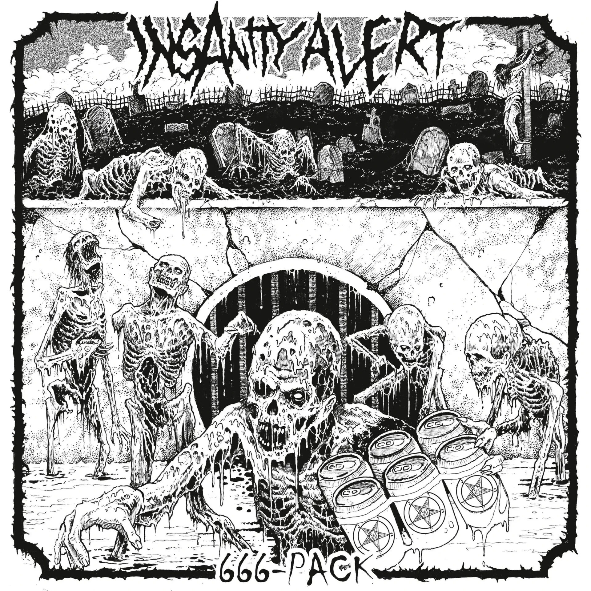 INSANITY ALERT · 666-Pack | CD (Thrash Metal CDs)