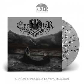 EREB ALTOR · Vargtimman | SILVER/WHITE/BLACK SPLATTER LP (Black Metal/Viking Metal Vinyl)