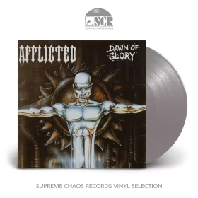 AFFLICTED · Dawn Of Glory (Re-Issue 2023) | SILVER LP (Death Metal Vinyl)