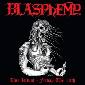 BLASPHEMY · Live Ritual: Friday the 13th | BLACK LP (Black Metal Vinyl) · Picture 1