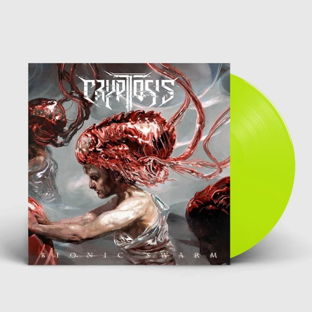 CRYPTOSIS · Bionic Swarm [NEON YELLOW] | LP (Death Metal Vinyl)