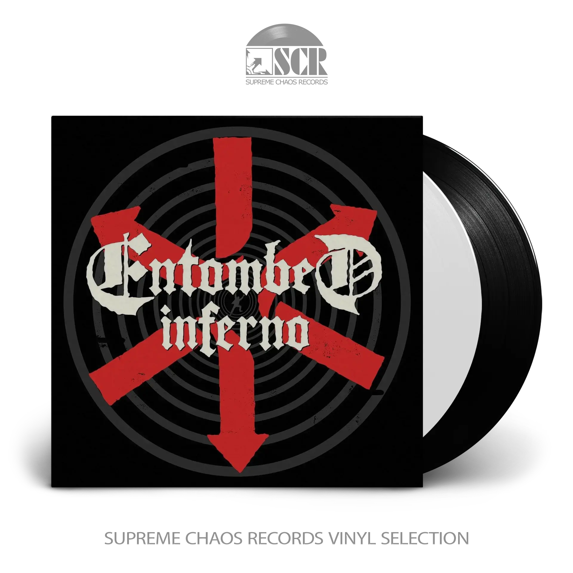 ENTOMBED · Inferno | BLACK/WHITE 2LP (Death Metal Vinyl)