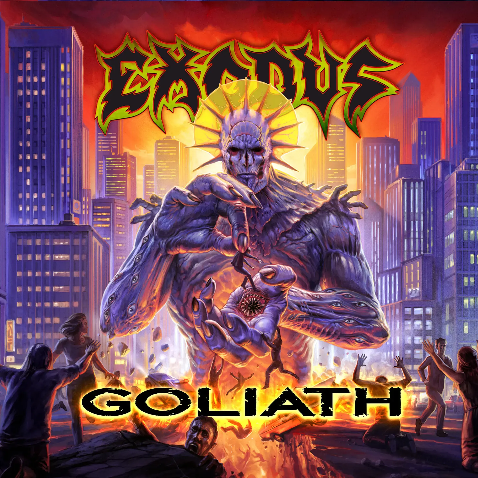 EXODUS · Goliath | YELLOW 2LP (Thrash Metal Vinyl) · Picture 1