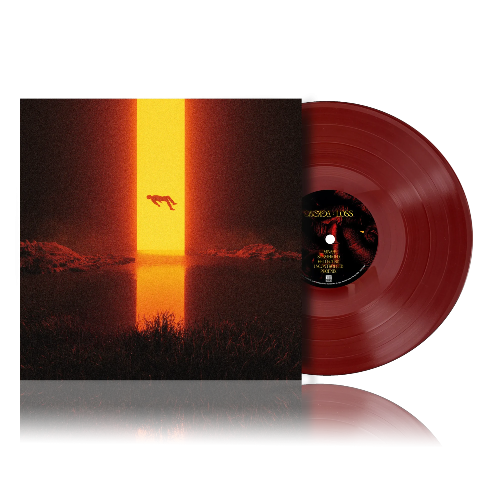 GAEREA · Loss | DEEP BLOOD RED LP (Black Metal Vinyl) · Picture 3