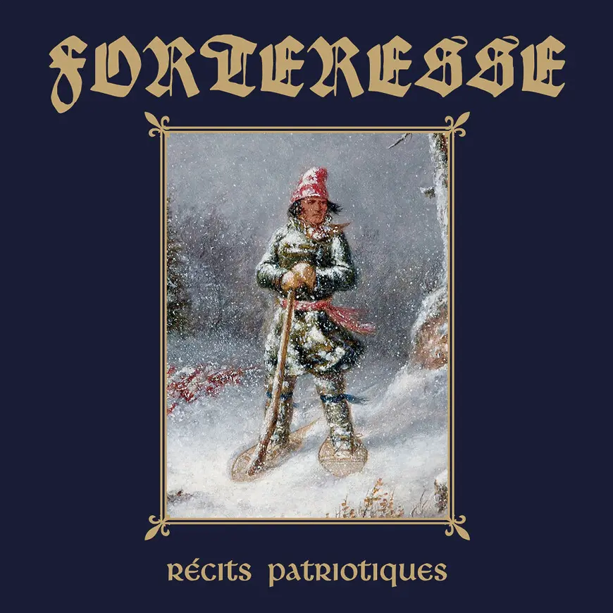 FORTERESSE · Récits Patriotiques | METALLIC BLUE LP (Black Metal Vinyl) · Picture 1