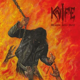 KNIFE - Heaven Into Dust [ORANGE LP] (Heavy Metal/Thrash Metal/Speed Metal Vinyl) · Picture 1
