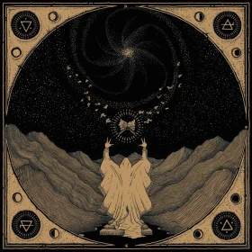LOTUS THIEF · Gramarye | CLEAR/2BLACK 2LP (Black Metal Vinyl) · Picture 1