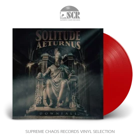 SOLITUDE AETURNUS · Downfall | RED LP (Epic Doom Vinyl)