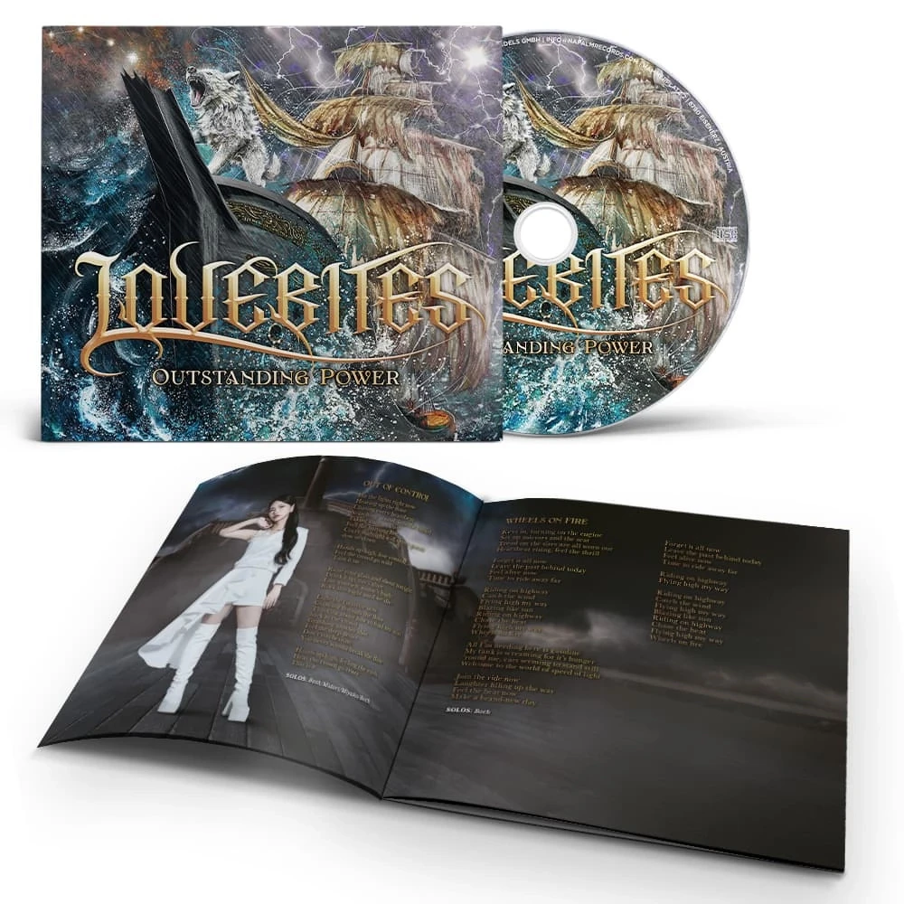 LOVEBITES · Outstanding Power | DIGISLEEVE CD (Power Metal/Heavy Metal CDs) · Picture 2