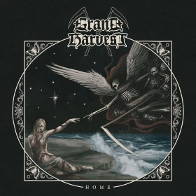 GRAND HARVEST · Home | CLEAR BLUE LP (Blackened Death Metal Vinyl) · Picture 1