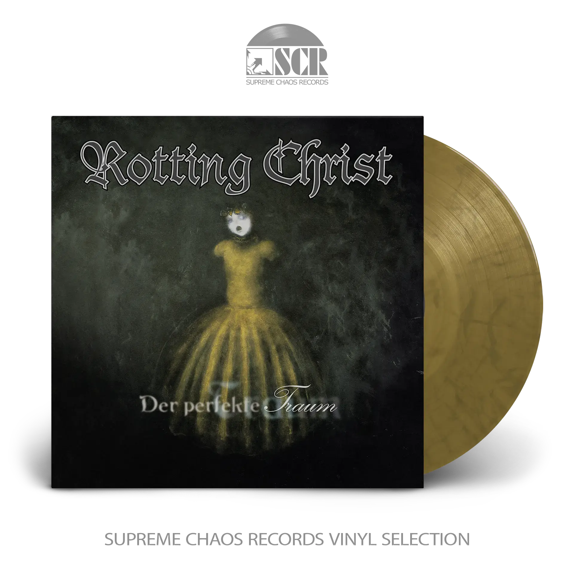 ROTTING CHRIST · Der Perfekte Traum | GOLD/ORANGE/BLACK LP (Black Metal/Death Metal Vinyl)