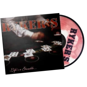 RYKER'S · Life's A Gamble | SAND FILLED WITH LOGO PRINT VINYL (Hardcore Vinyl)