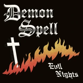 DEMON SPELL · Evil Nights | BLACK LP (Heavy Metal Vinyl) · Picture 1