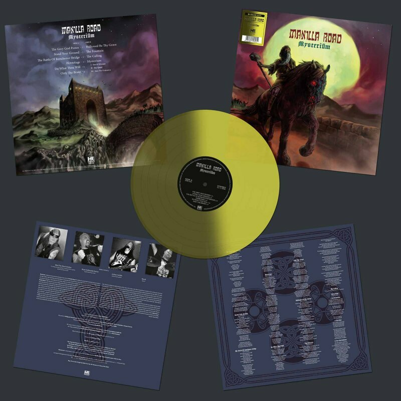 MANILLA ROAD · Mysterium | YELLOW BI-COLOR LP (Heavy Metal Vinyl)