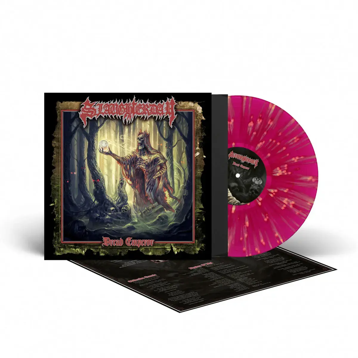 SLAUGHTERDAY · Dread Emperor | PURPLE/YELLOW SPLATTER LP (Death Metal Vinyl) · Picture 2