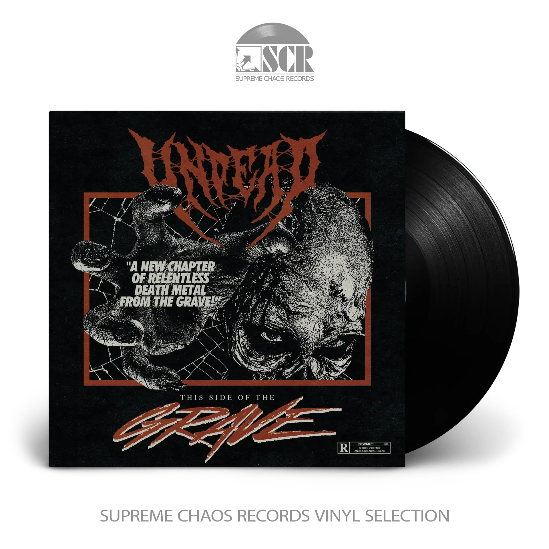 UNDEAD - This Side Of The Grave · BLACK LP (Death Metal Vinyl)