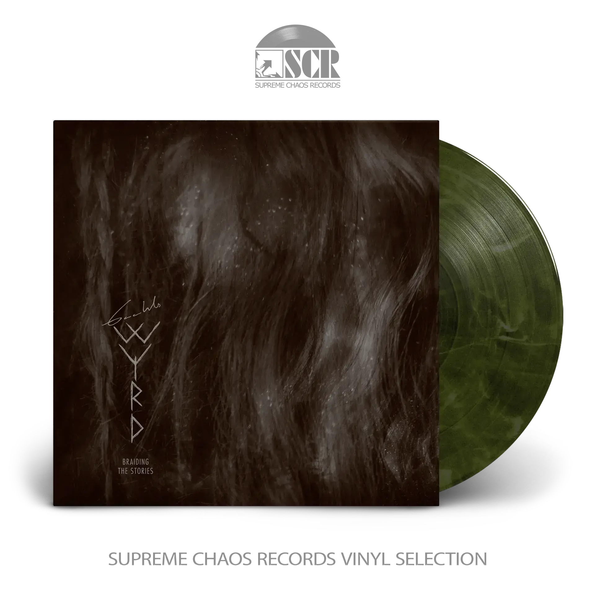 GAAHLS WYRD - Braiding The Stories · SILVER/GREEN LP GAAHLS WYRD - Braiding The Stories · SILVER/GREEN LP (Black Metal Vinyl)