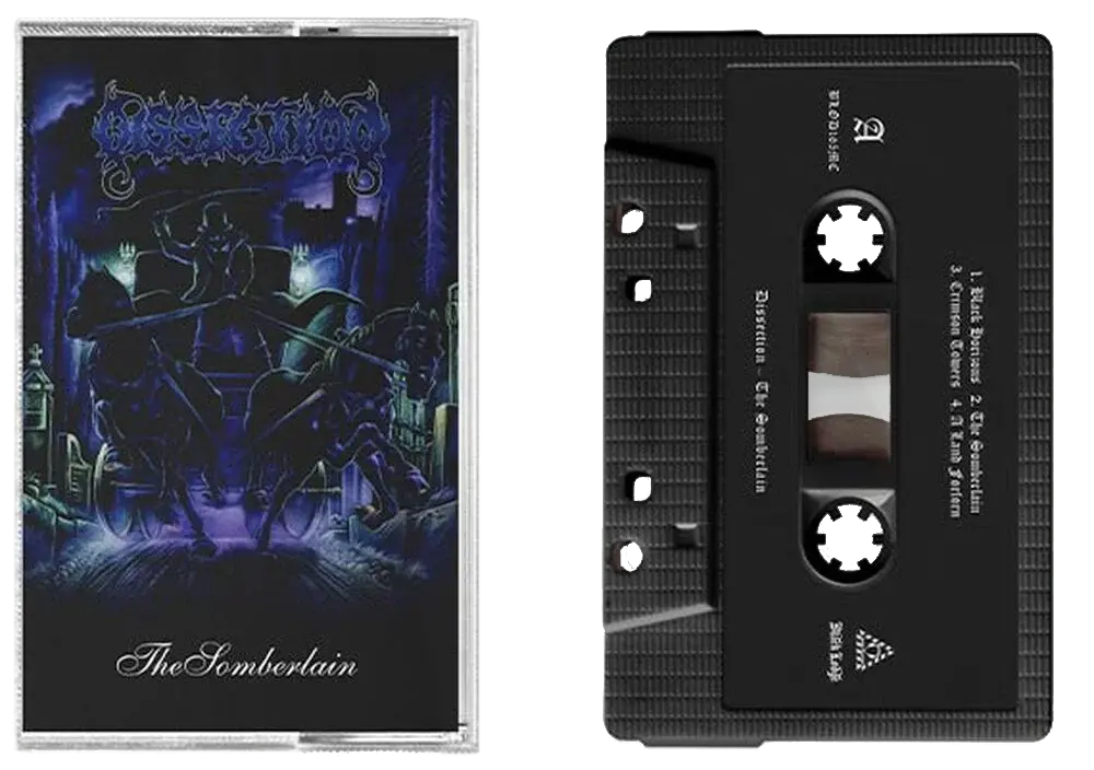 DISSECTION · The Somberlain | BLACK TAPE (Black Metal/Death Metal Tapes)