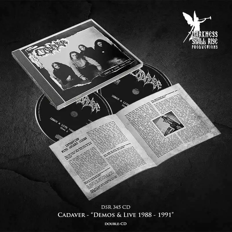 CADAVER · Demos & Live 1988-1991 | 2CD (Death Metal CDs) · Picture 2
