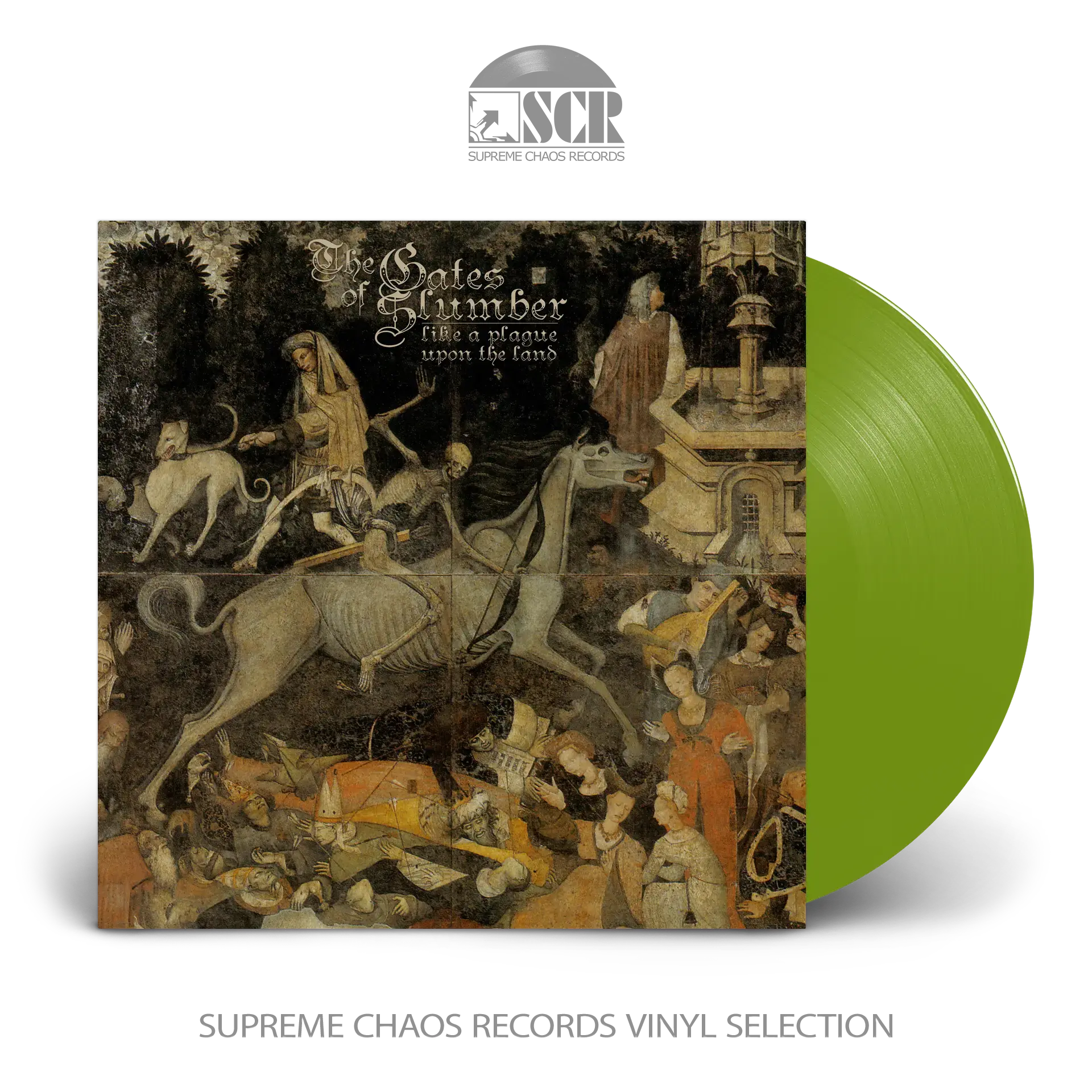 THE GATES OF SLUMBER · Like Plague Upon The Land | SPLATTER LP (Doom Metal Vinyl)