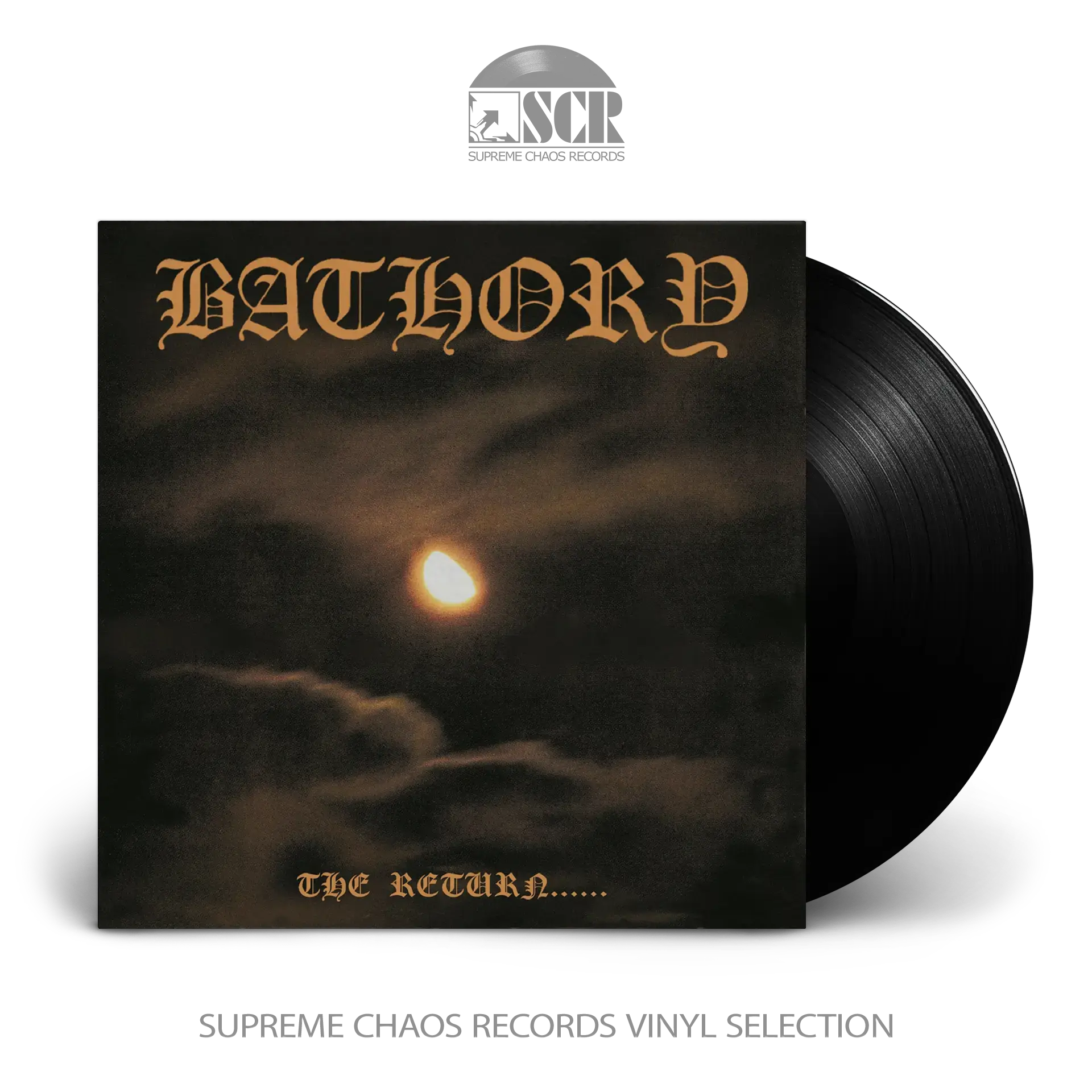 BATHORY · The Return | BLACK LP (Black Metal Vinyl)