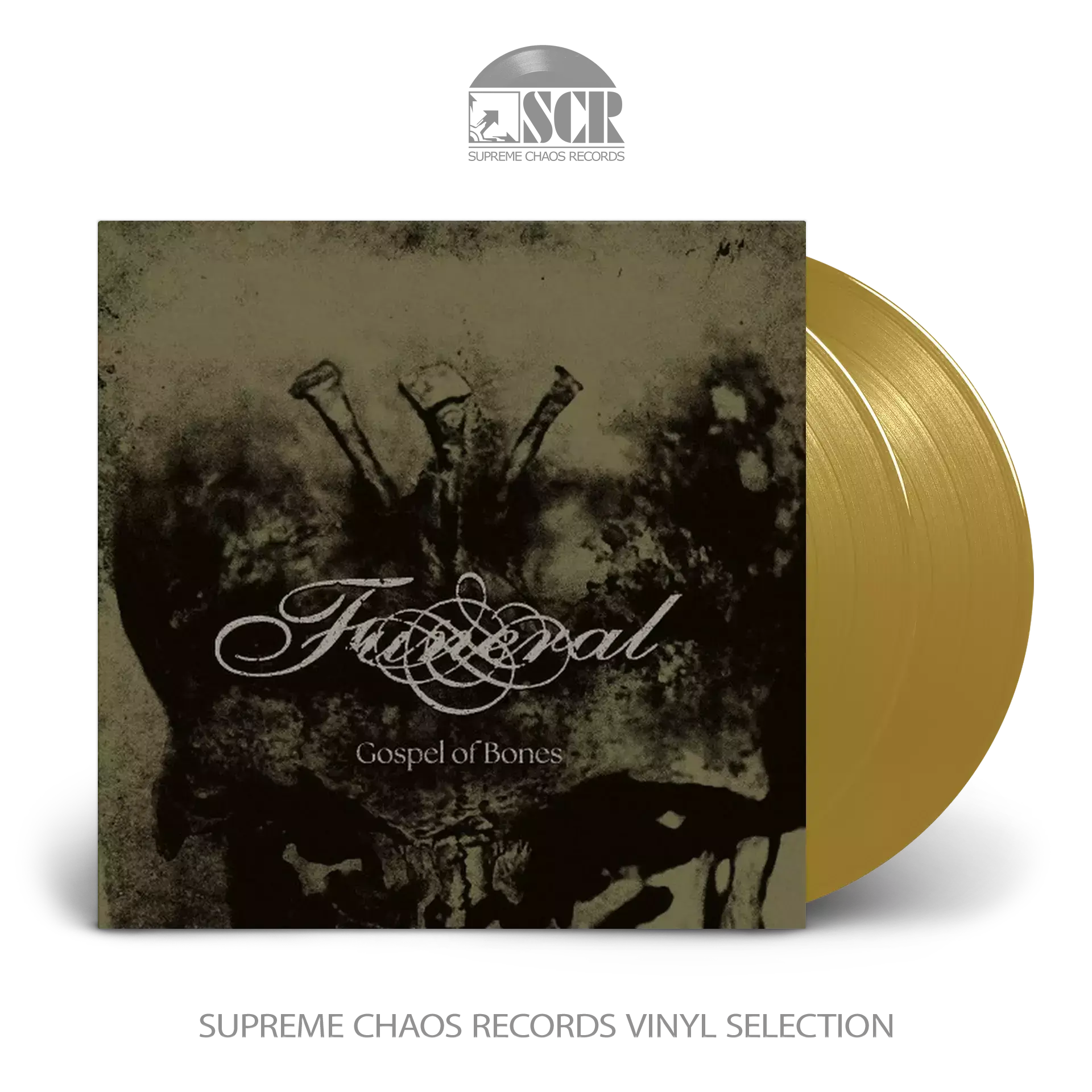 FUNERAL - Gospel of Bones · GOLD DLP (Stoner Metal Vinyl)