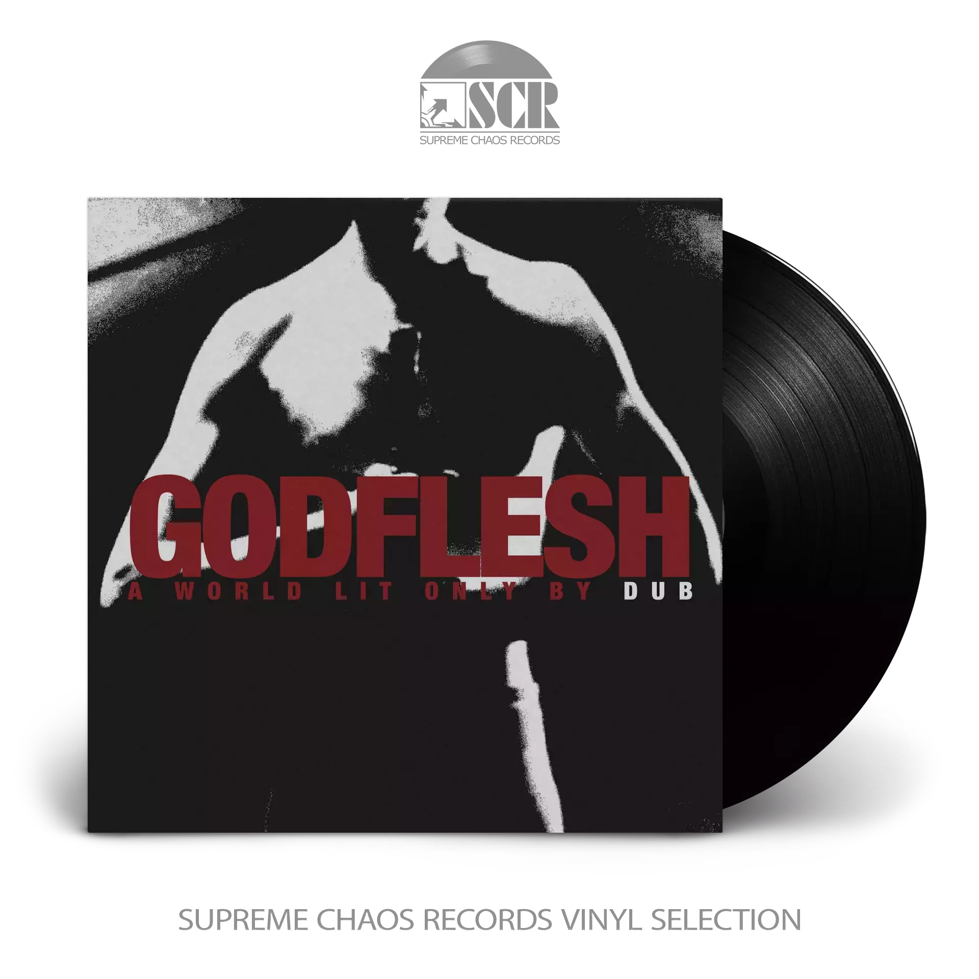 GODFLESH · A World Lit Only By Dub | BLACK LP (Industrial Metal Vinyl)