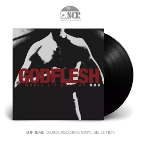 GODFLESH · A World Lit Only By Dub | BLACK LP (Industrial Metal Vinyl)