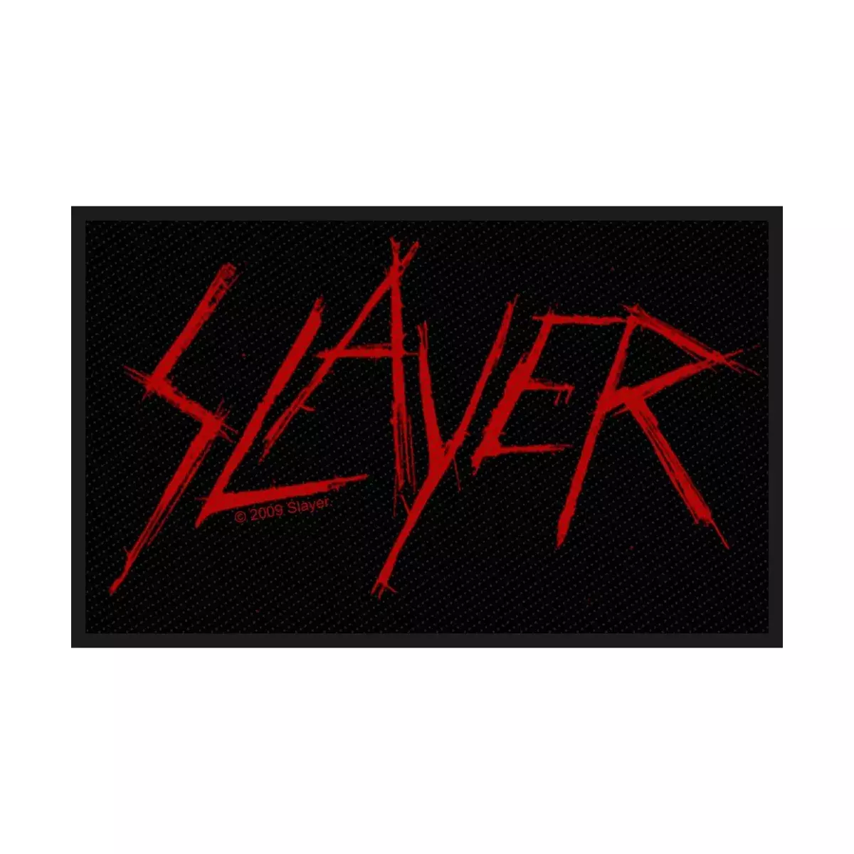 SLAYER · Scratched Logo | PATCH (Thrash Metal Others)
