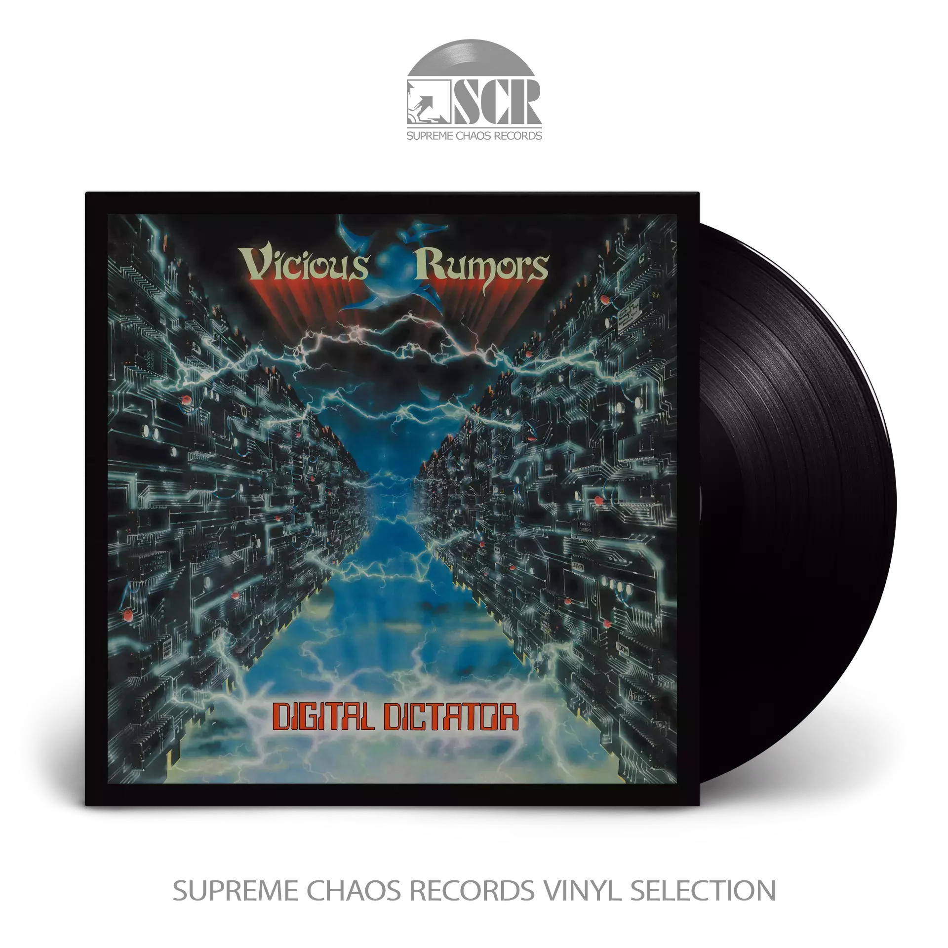 VICIOUS RUMORS - Digital Dictator (Re-Issue) · BLACK LP (Power Metal Vinyl)