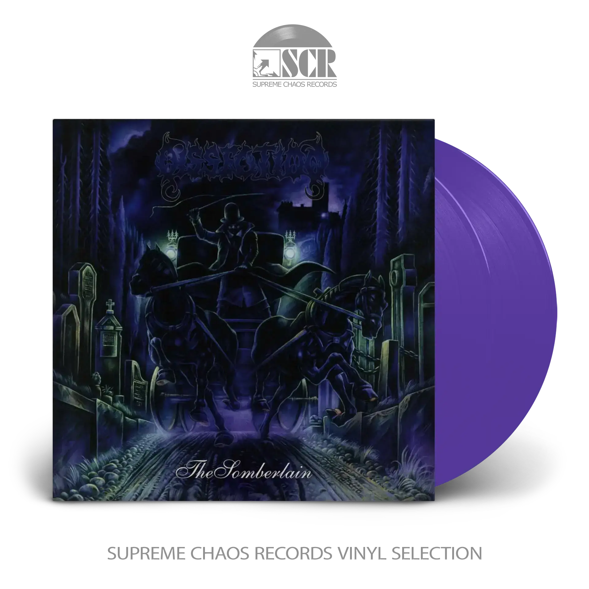 DISSECTION - The Somberlain (Pop-Up) · PURPLE 2LP (Black Metal Vinyl)