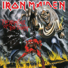 IRON MAIDEN · The Number Of The Beast | BLACK LP (Heavy Metal Vinyl) · Picture 1