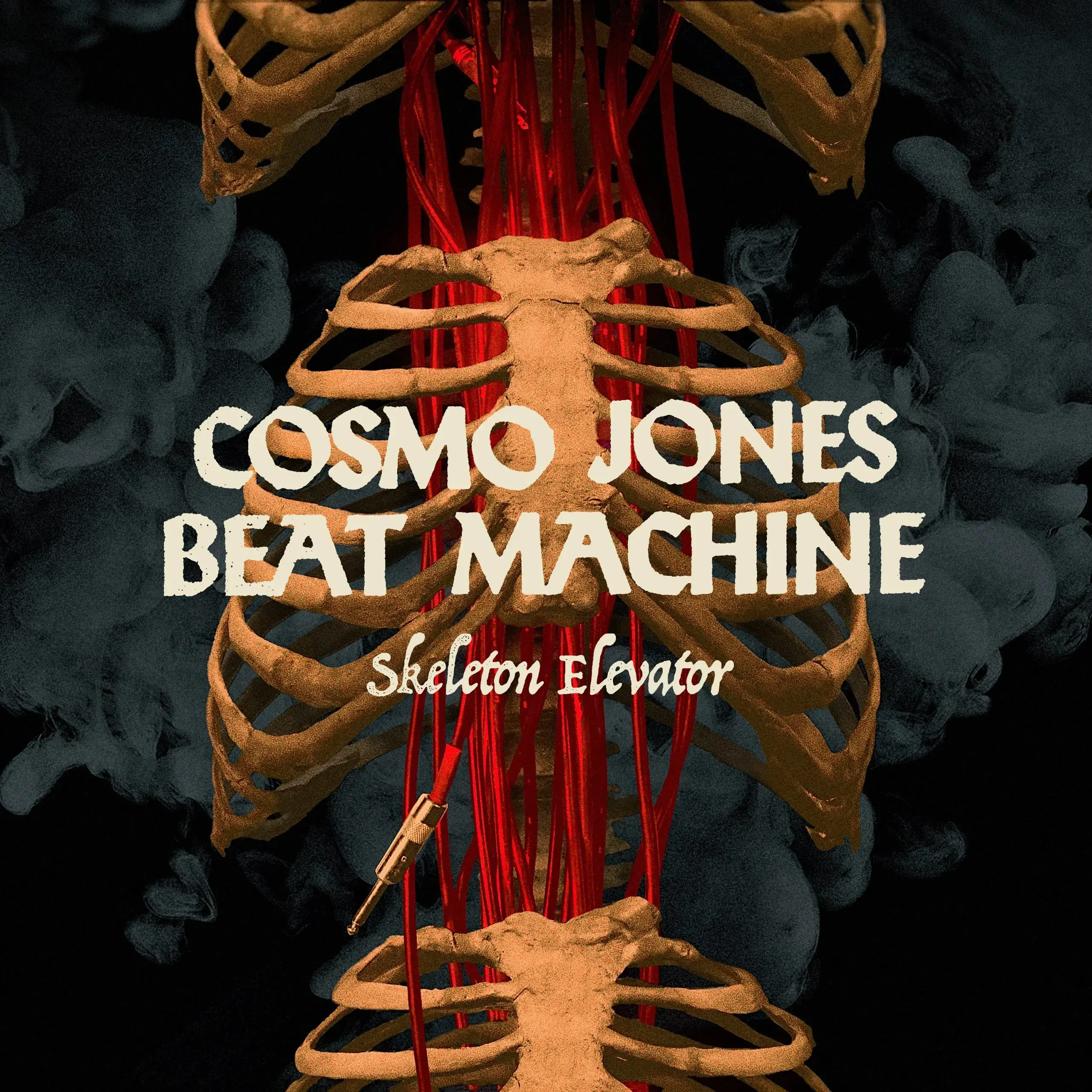 COSMO JONES BEAT MACHINE - Skeleton Elevator · BLACK LP (Rock Vinyl) · Picture 1