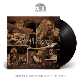 ARTILLERY · Raw Live At Copenhell | BLACK LP (Thrash Metal Vinyl)