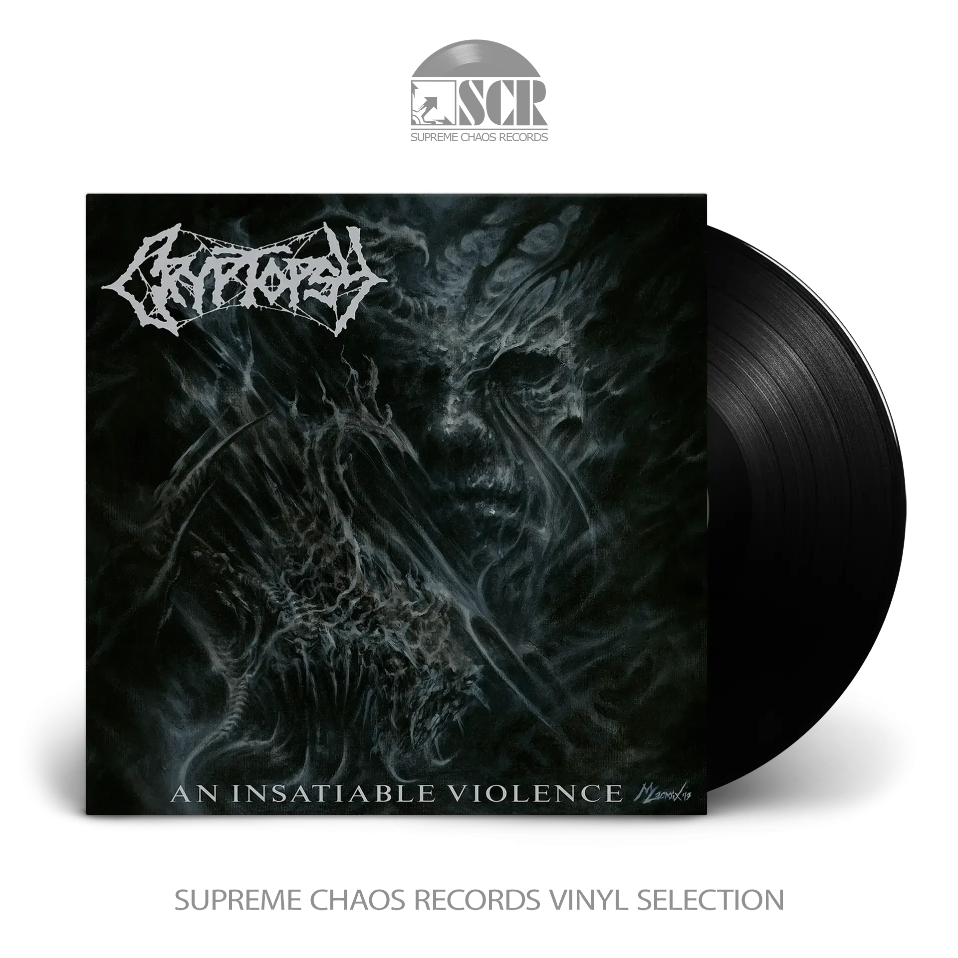 CRYPTOPSY · An Insatiable Violence | BLACK LP (Death Metal/Progressive Metal Vinyl)