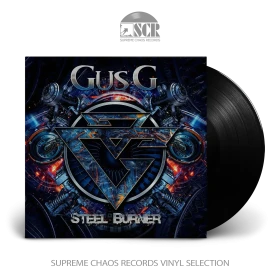 GUS G. · Steel Burner | BLACK LP (Hard Rock/Heavy Metal Vinyl)