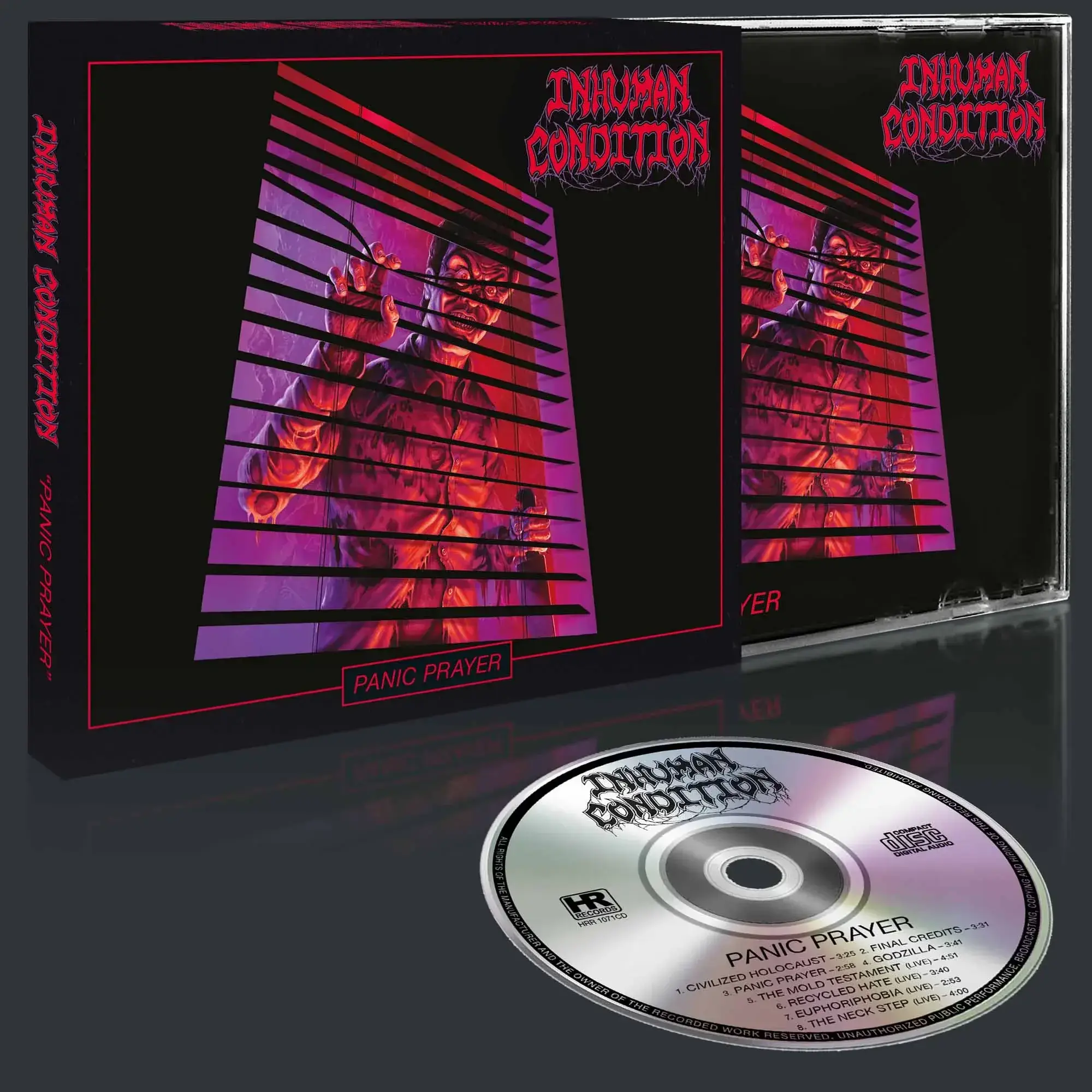 INHUMAN CONDITION · Panic Prayer | SLIPCASE CD (Death Metal/Thrash Metal CDs) · Picture 2