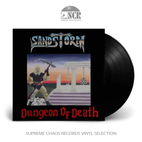 SANDSTORM - Dungeon of Death [BLACK LP] (Heavy Metal Vinyl)