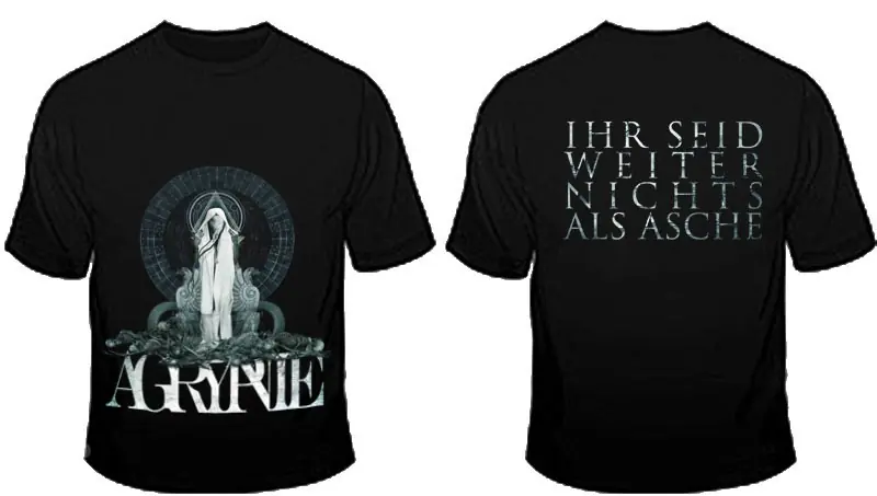 AGRYPNIE · Aetas Cineris | TS-M (Black Metal Clothes)
