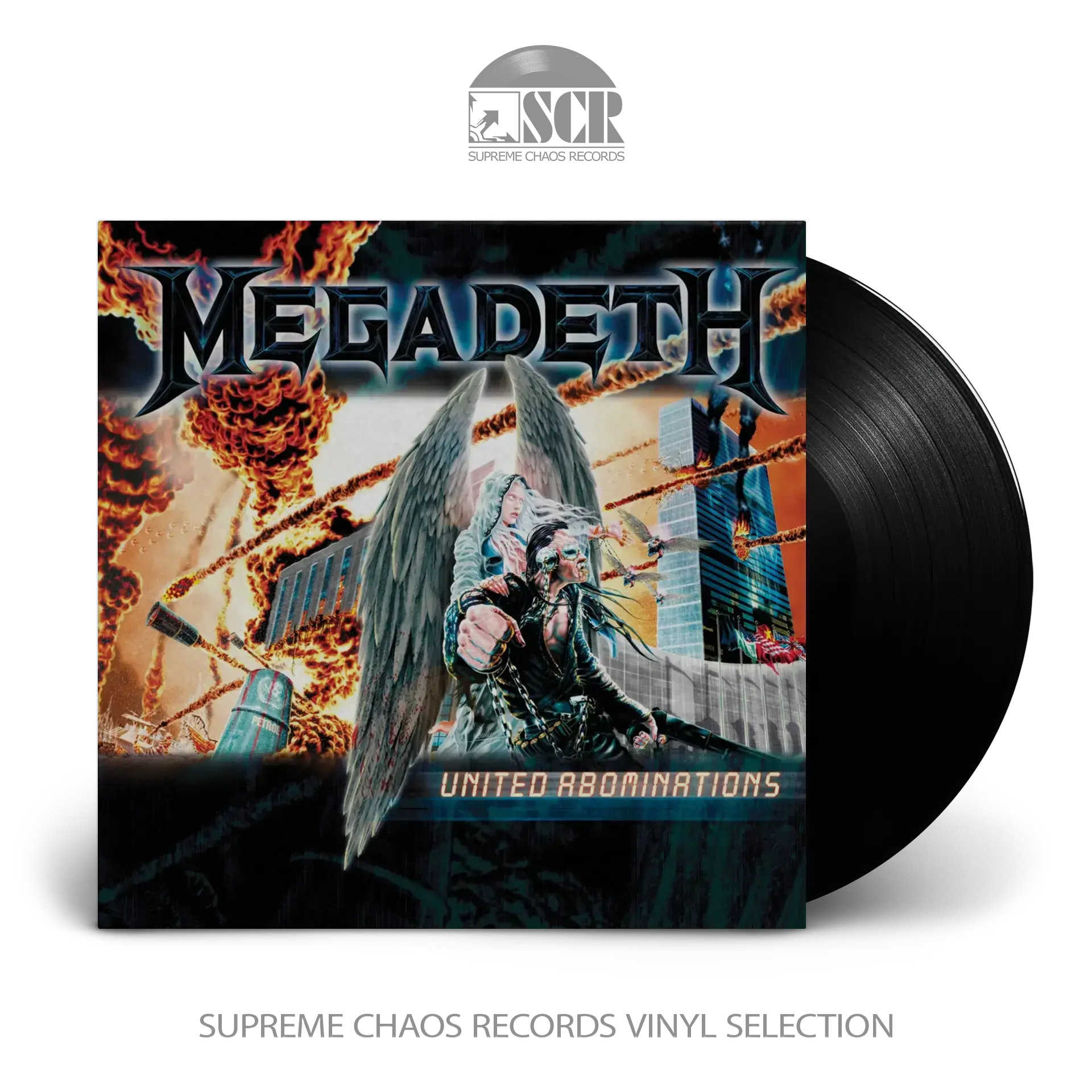 MEGADETH · United Abominations | BLACK LP (Heavy Metal/Thrash Metal Vinyl)
