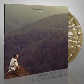 THY CATAFALQUE · Vadak | GOLD/WHITE/SILVER SPLATTER 2LP (Avant Garde Metal Vinyl)