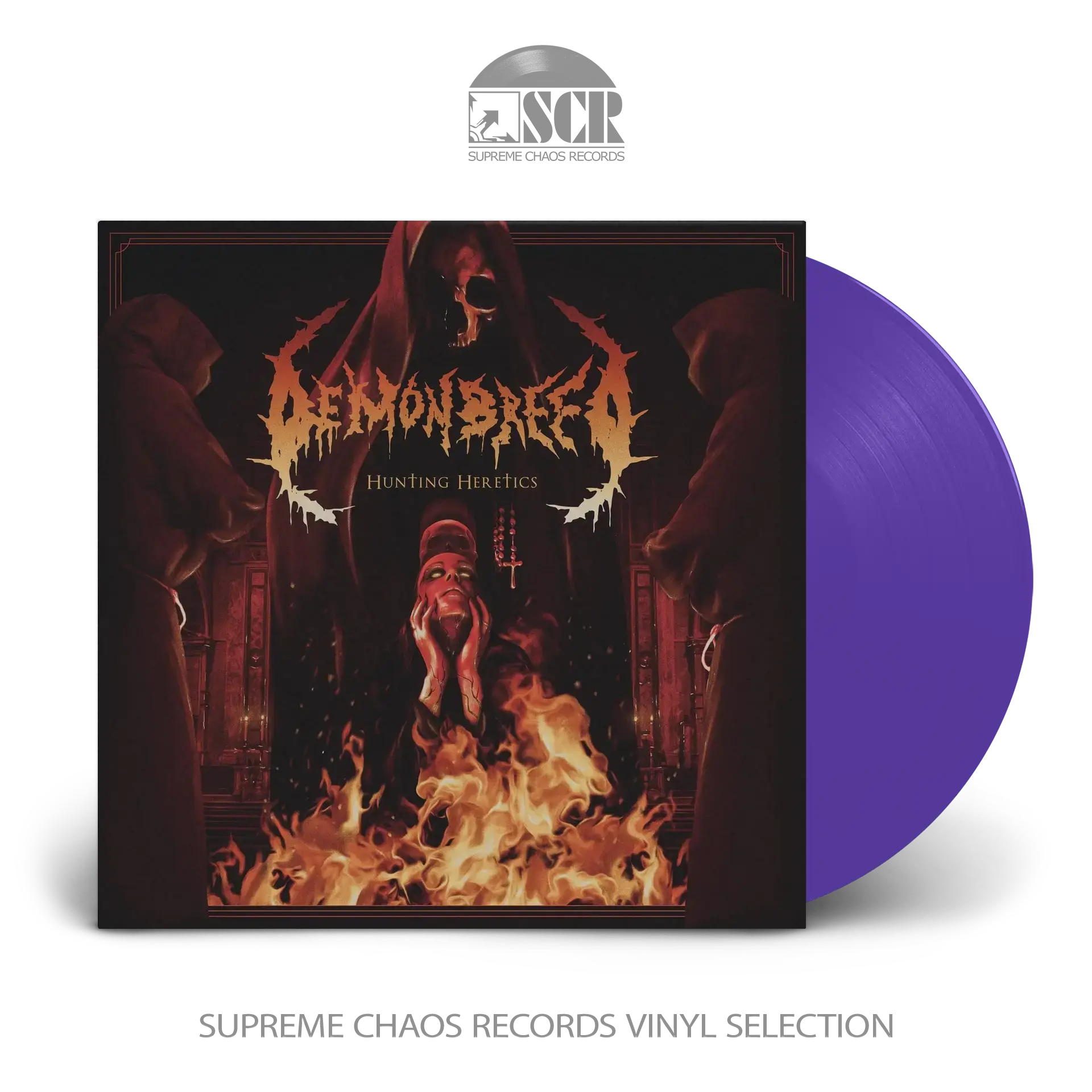 DEMONBREED · Hunting Heretics | PURPLE LP (Death Metal Vinyl)