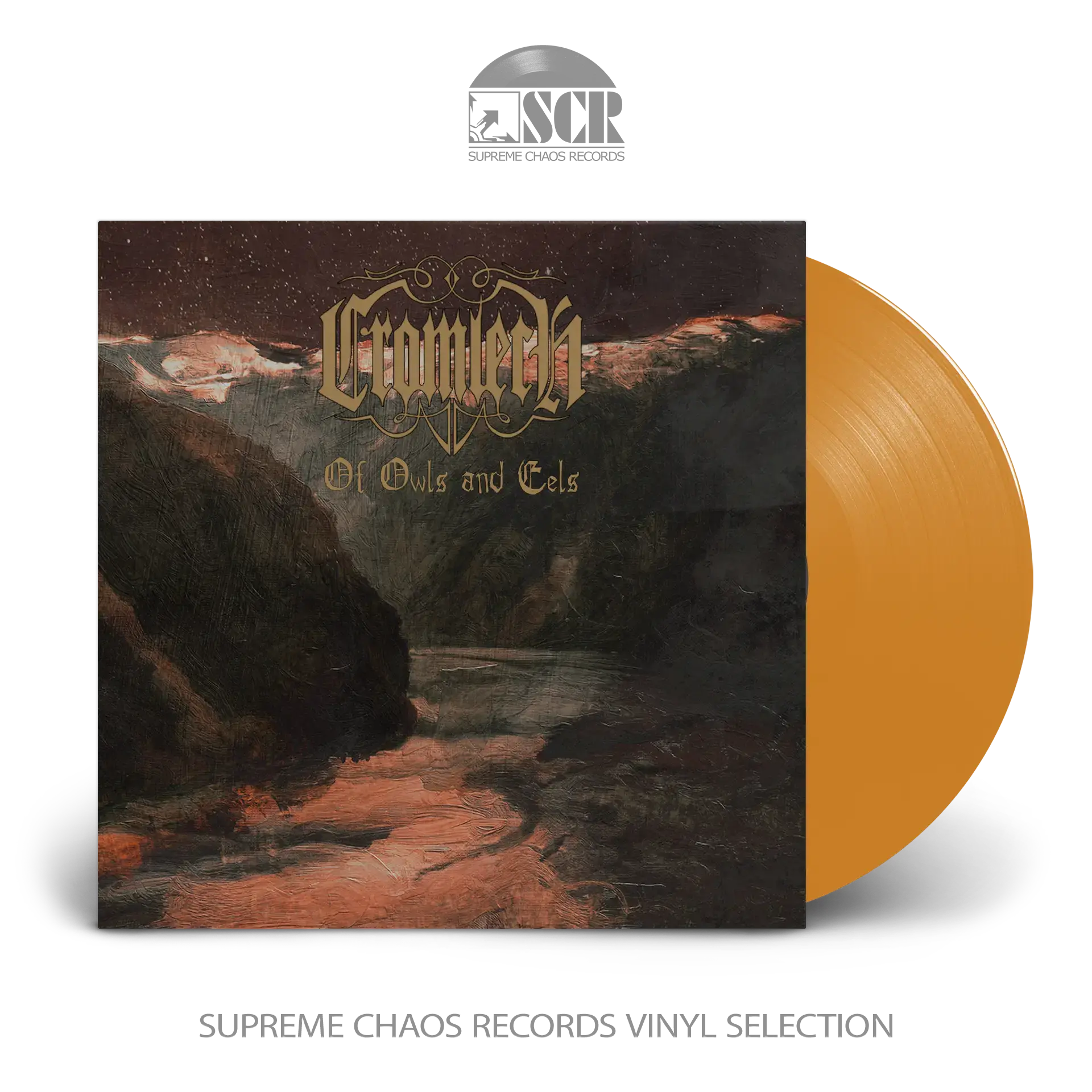 CROMLECH · Of Owls And Eels | ORANGE LP (Black Metal Vinyl)