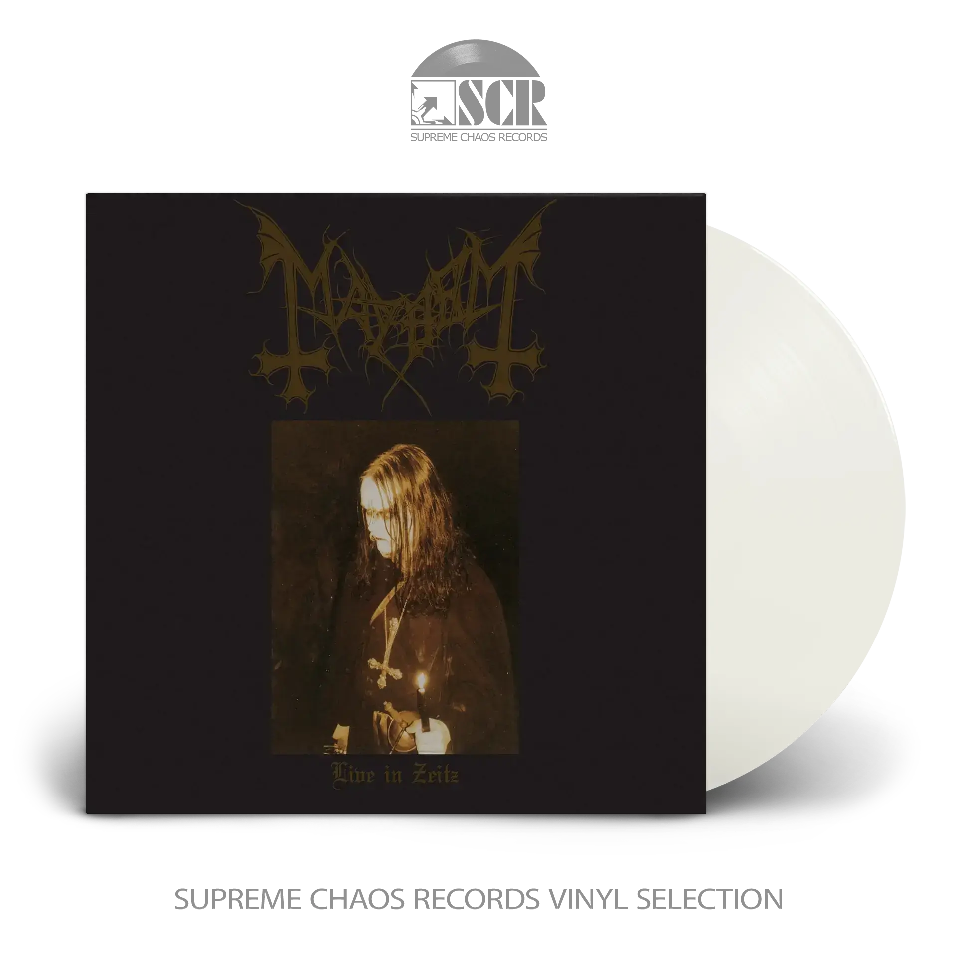 MAYHEM · Live In Zeitz | CLEAR LP (Black Metal Vinyl)