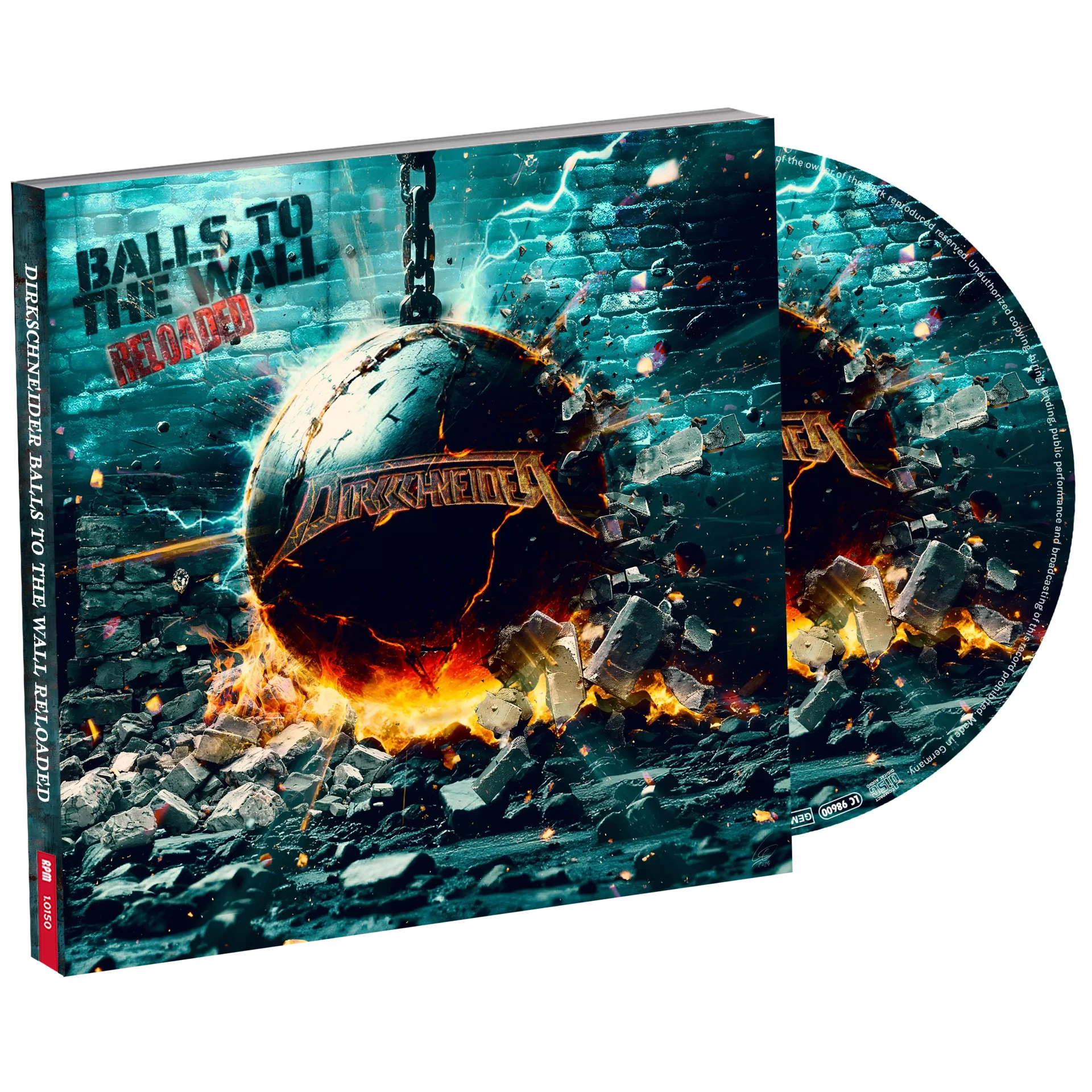 DIRKSCHNEIDER · Balls To The Wall Reloaded | DIGIPAK CD (Heavy Metal CDs)