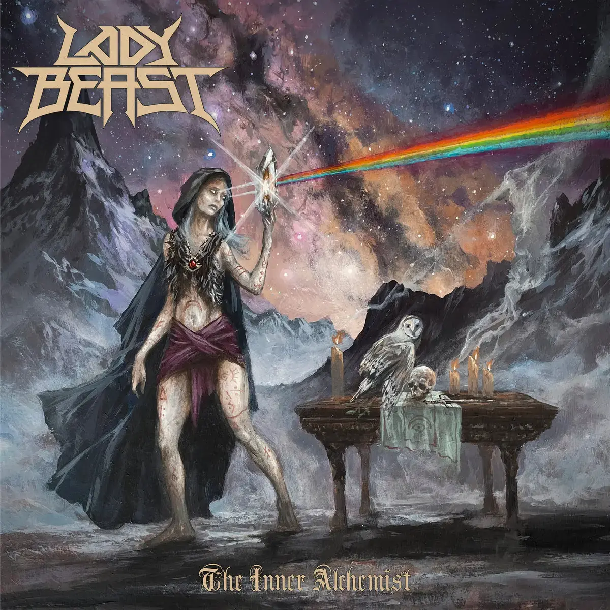LADY BEAST · The Inner Alchemist | BLACK LP (Heavy Metal Vinyl) · Picture 1