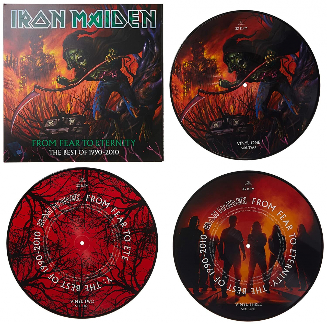 IRON MAIDEN - From Fear To Eternity - The Best Of 1990-2010 · PICTURE 3LP (Heavy Metal Vinyl)